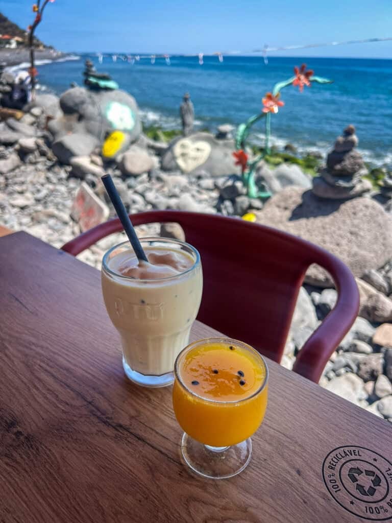 A Taberna snack bar in Madalena do Mar, Madeira, Portugal