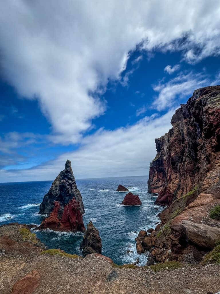 Miradouro de São Lourenço on the PR8 hike in Madeira, Portugal