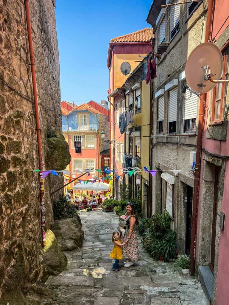 Largo da Pena Ventosa in Porto Portugal