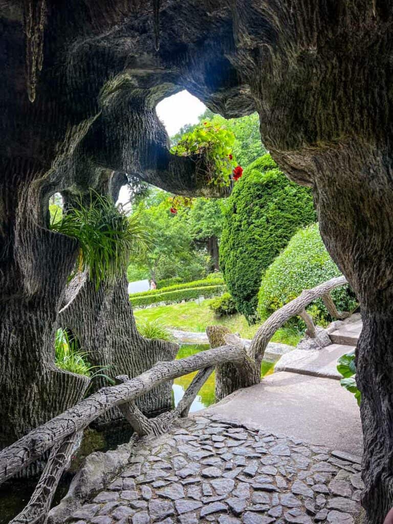 Artificial cave at Bom Jesus do Monte Portugal