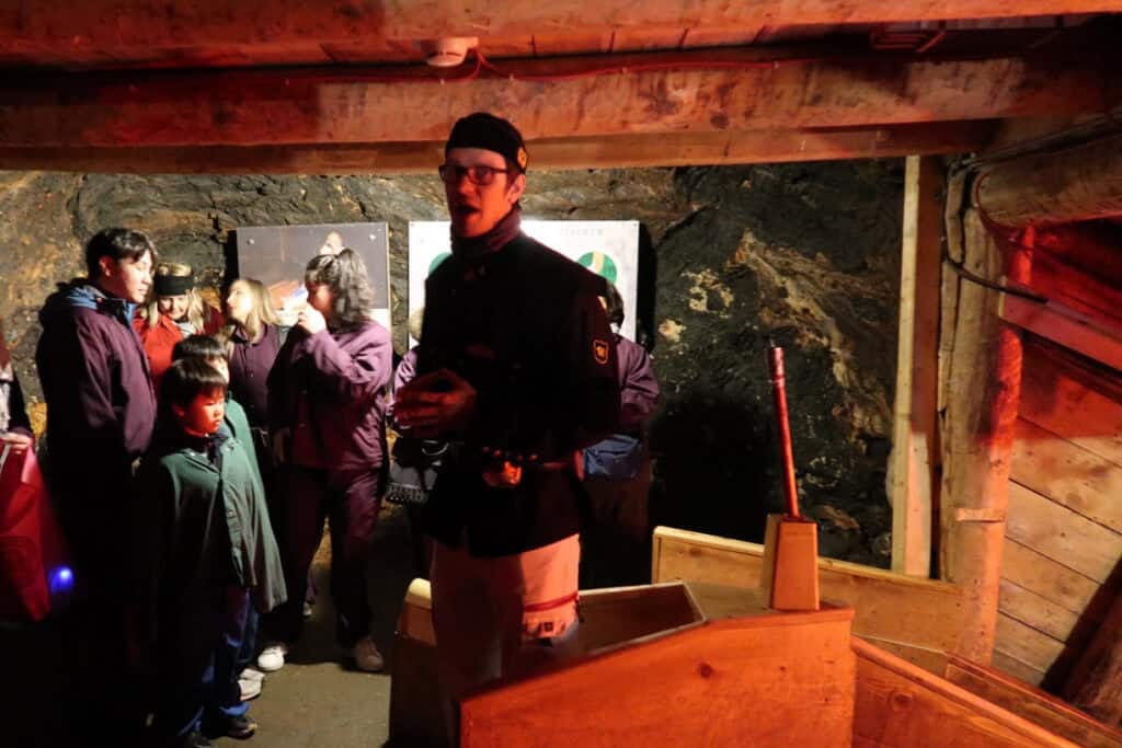 Touring the Hallstatt Salt Mine in Austria