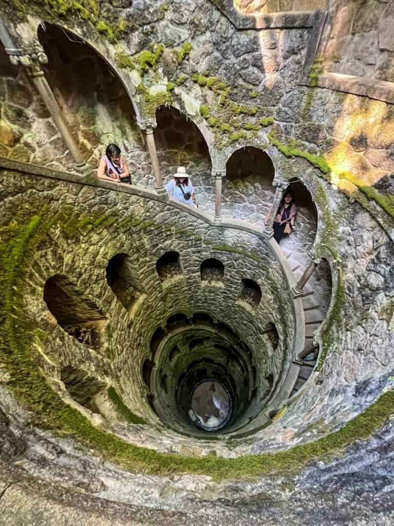 The Initiation Well in Quinta da Regaleira Sintra Portugal-2