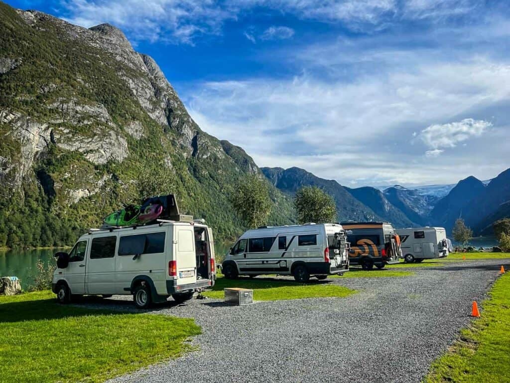 Campervans in Norway