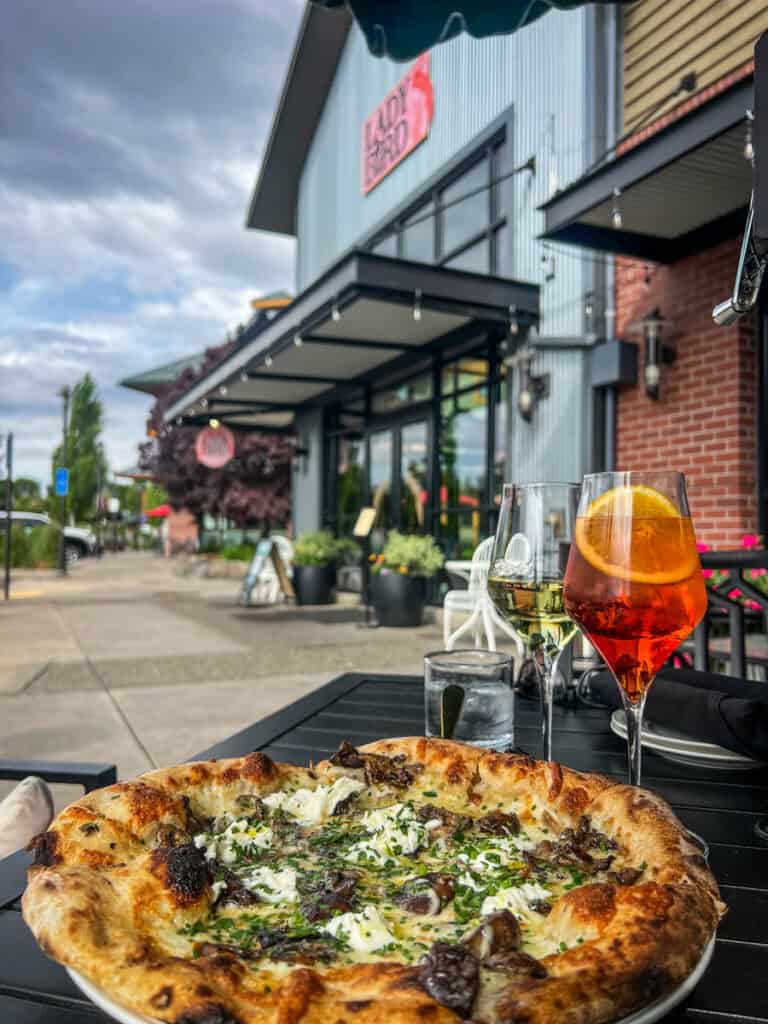 Restaurants in Bend Lady Bird happy hour