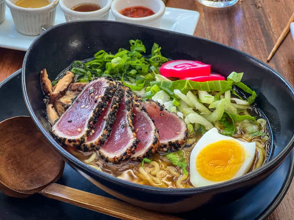 Where to eat in Kauai Ahi Ramen