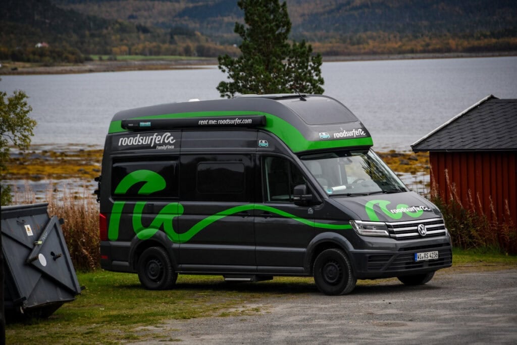 Roadsurfer campervan Norway