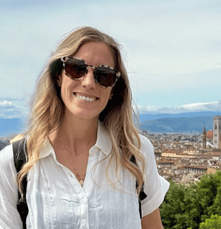 Amanda Pointer in Florence Italy
