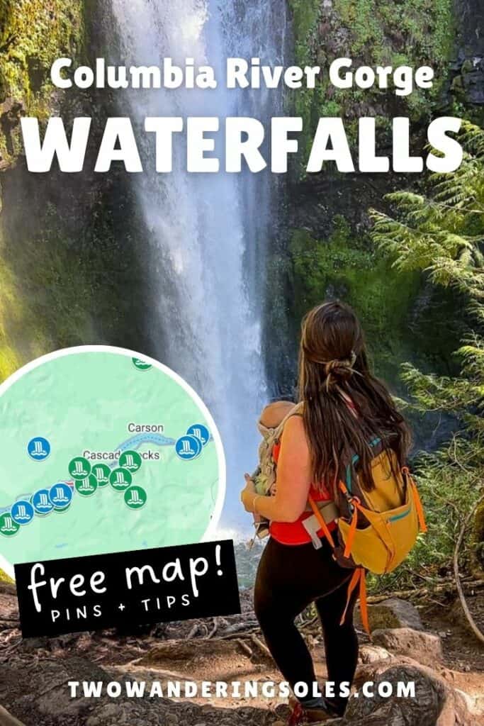 Columbia River Gorge Waterfalls (Pin B)