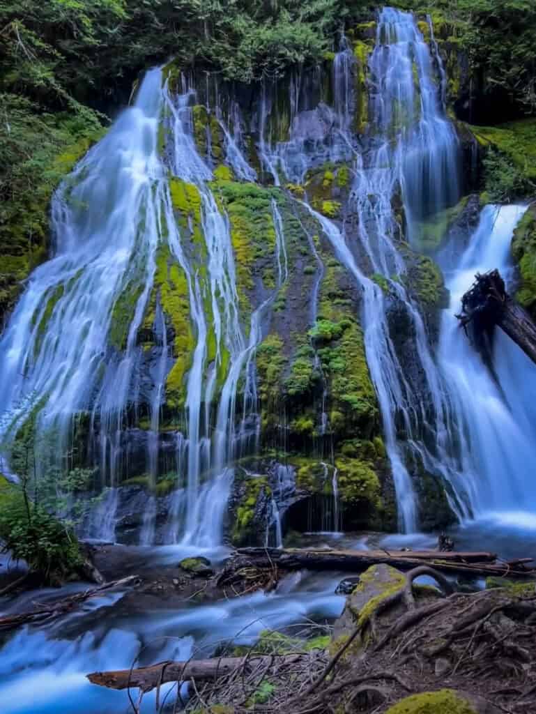 Panther Creek Falls Columbia River Gorge Washington