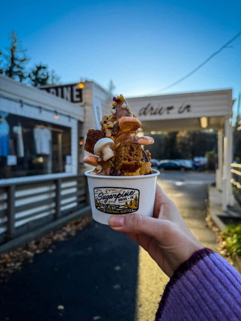 Sugarpine Drive-In ice cream