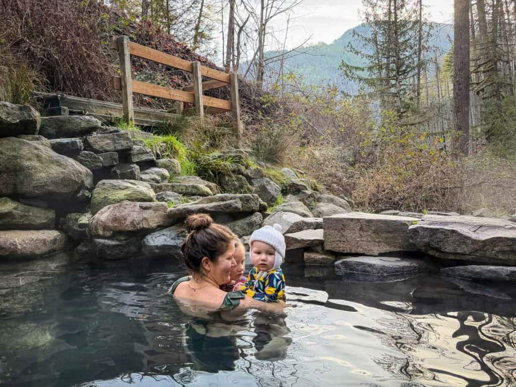 Terwilliger Hot Springs (aka Cougar Hot Springs) in Oregon