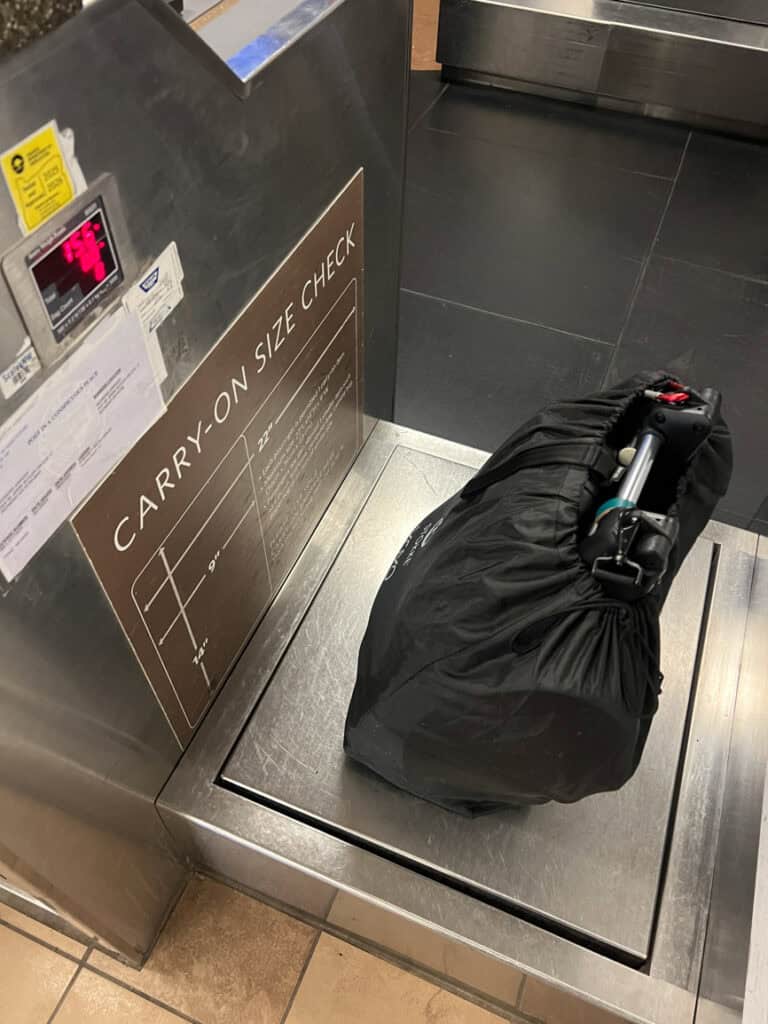 Carry on stroller