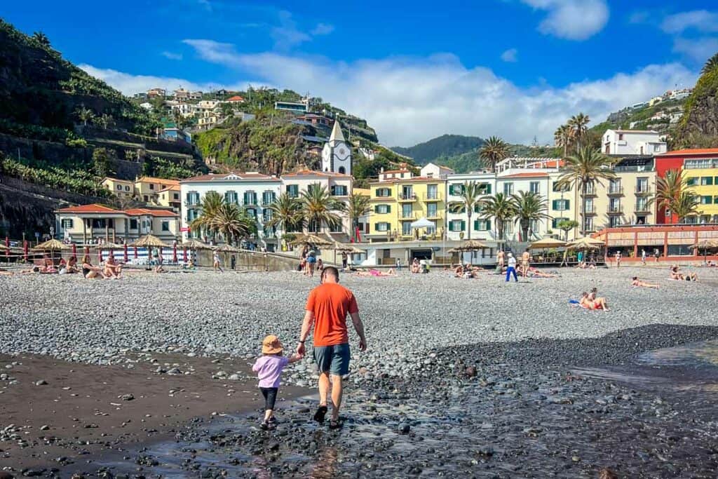 Beach in Madeira Portugal