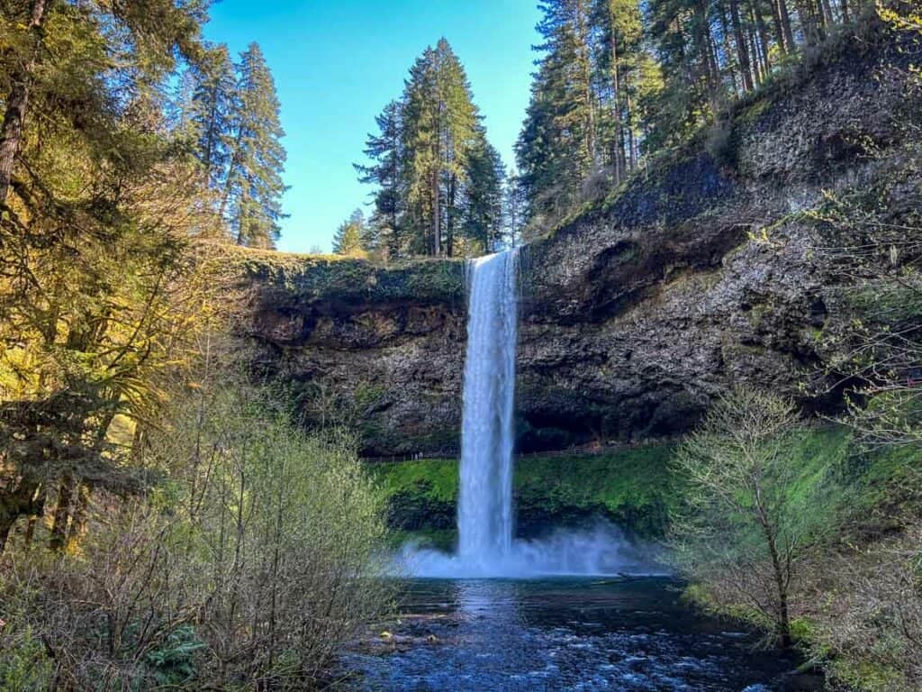 South Falls at Silver Falls State Park Oregon