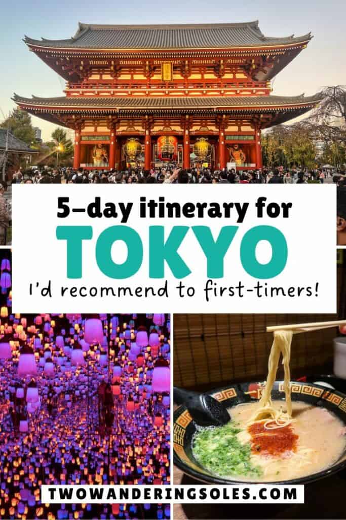 5 day Tokyo itinerary | Two Wandering Soles