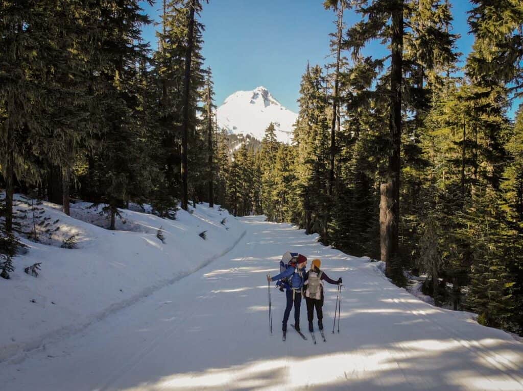 Mount Hood Teacup Nordic cross country ski