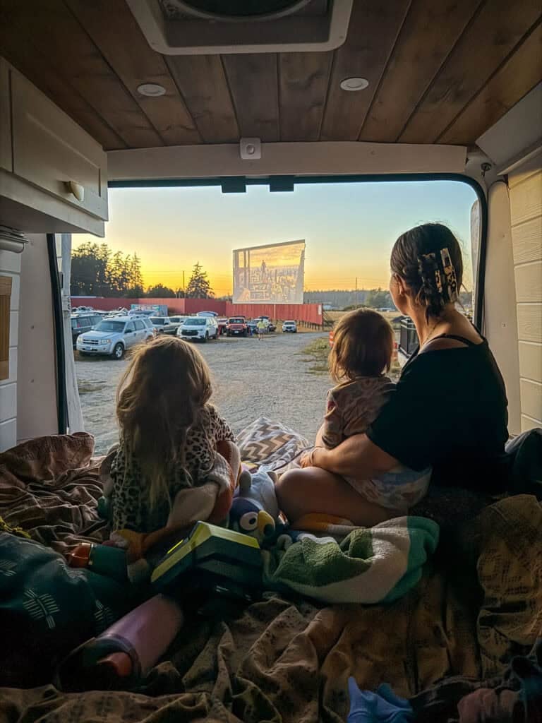 Blue Fox Drive In Movie Whidbey Island WA-6