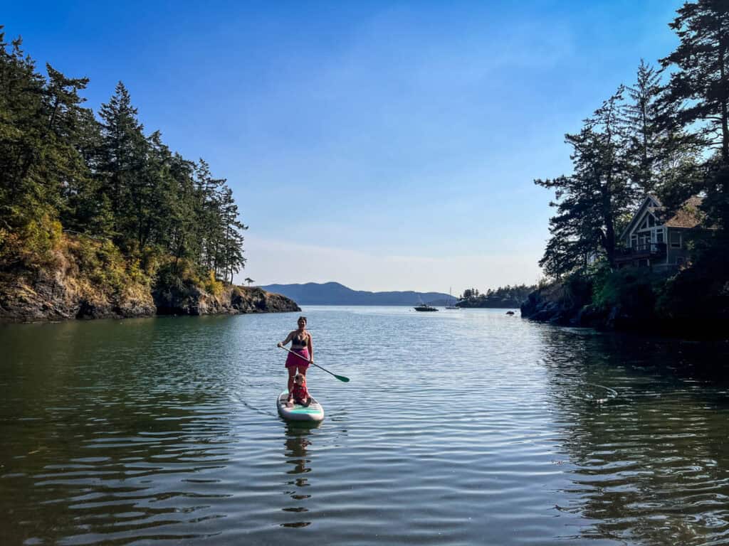 Doe Bay Paddle Boarding San Juan Islands WA-5