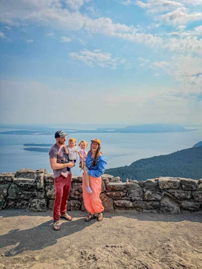 Mount Constitution Overlook Orcas Island San Juan Islands WA-47