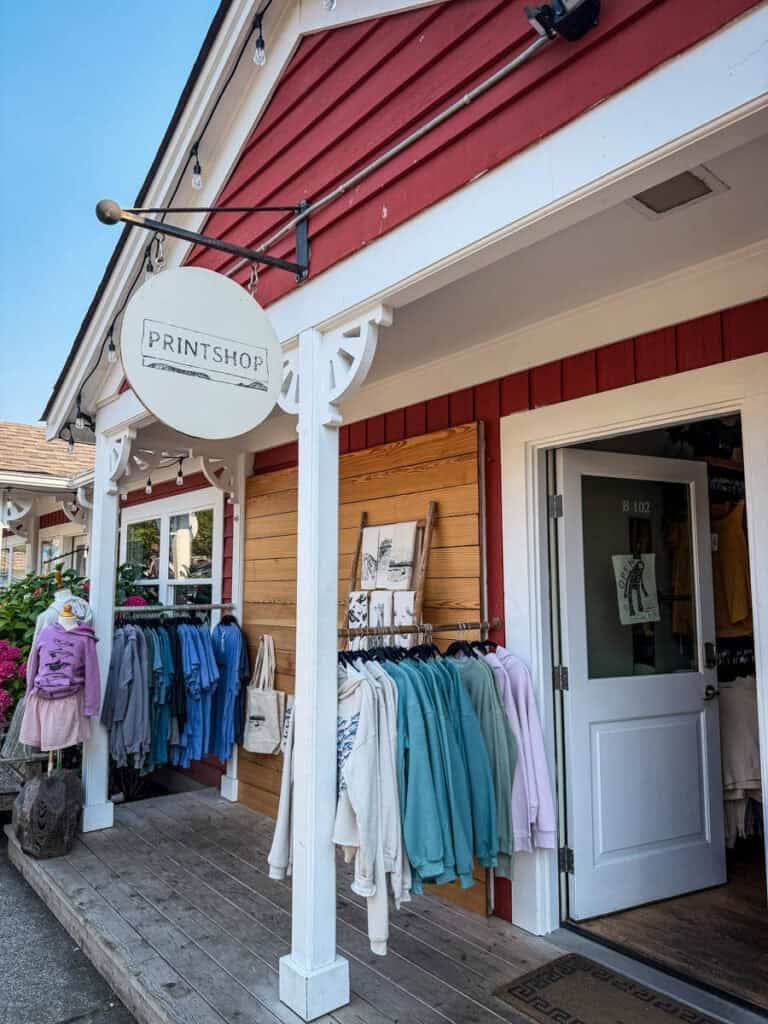 Printshop Northwest outside Orcas Island San Juan Islands WA-10