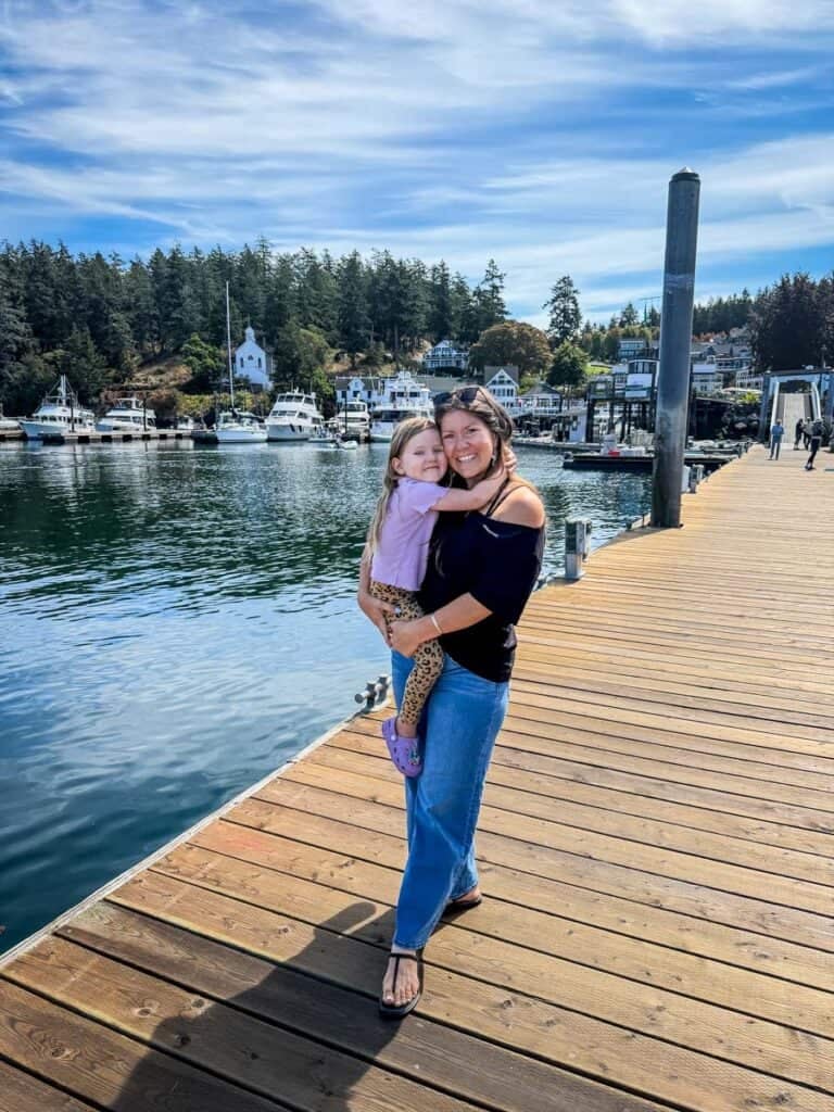Roche Harbor docks Katie and Juniper San Juan Islands WA