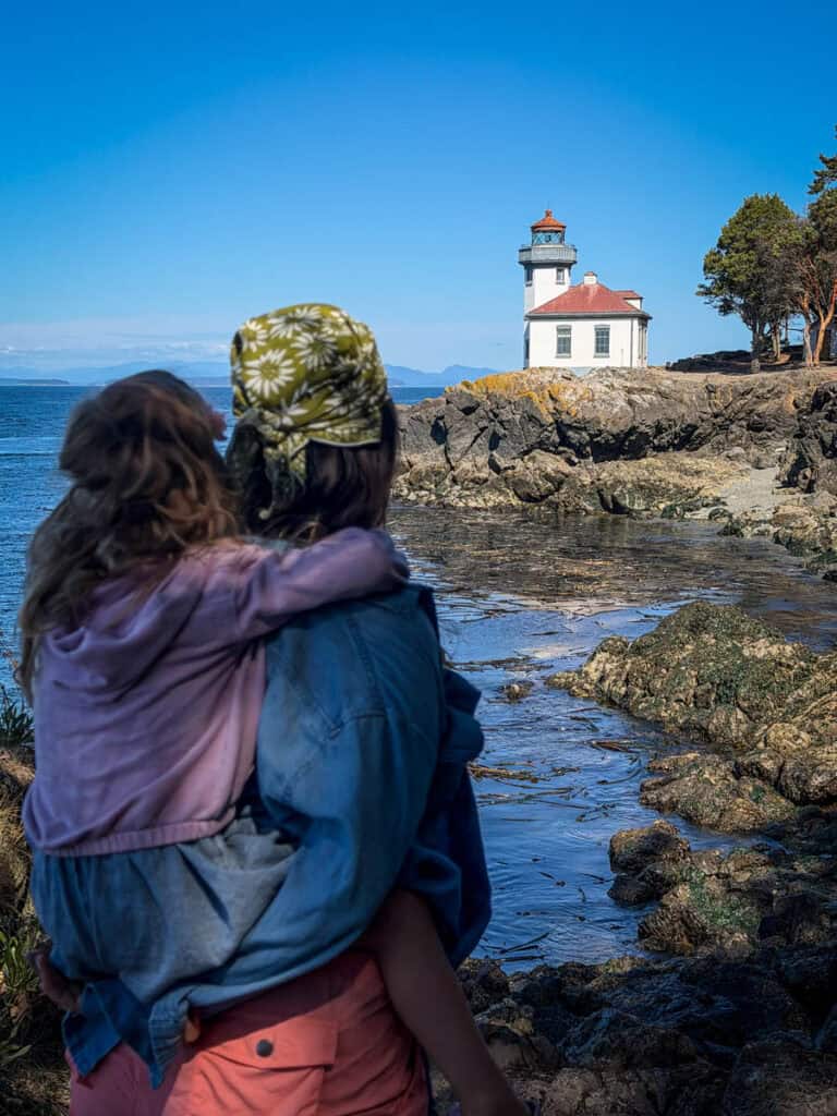 San Juan Islands WA Lime Kiln Lighthouse