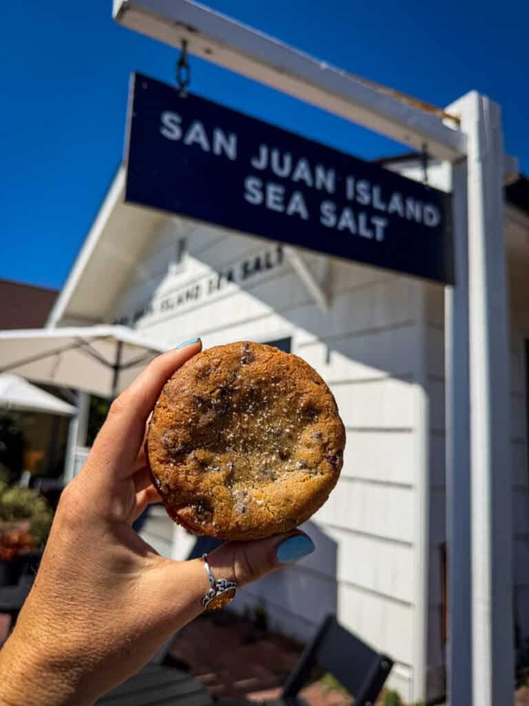 San Juan Islands WA San Juan Islands Sea Salt Cookie