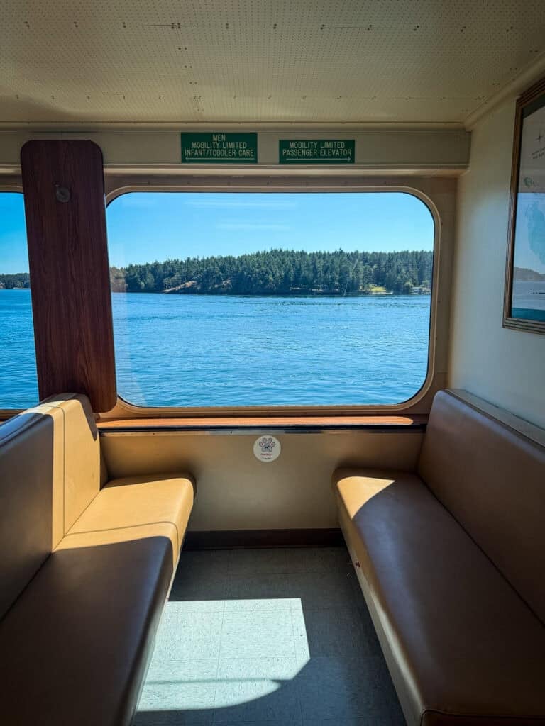 San Juan Islands WA State Ferry Seats